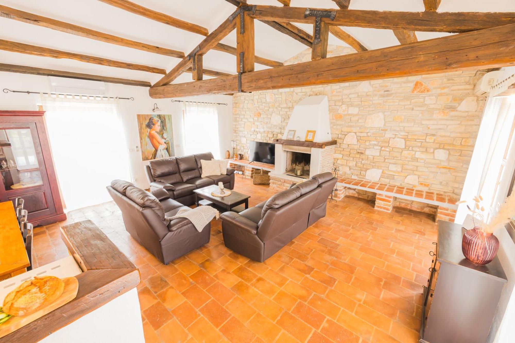 Wunderschöne Villa Jurinea mit privaten Pool Barat  Exterior foto